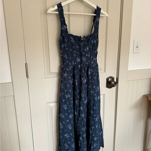 American Eagle Outfitters Navy Floral Dress
